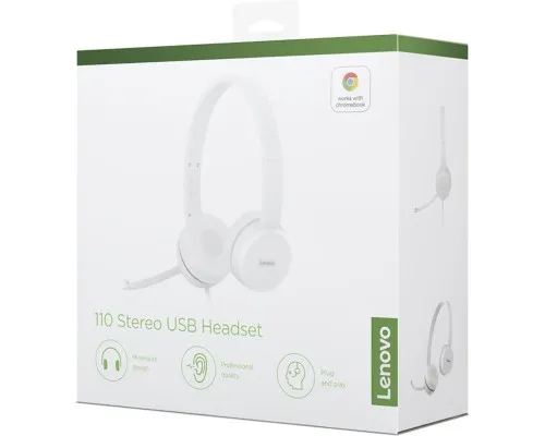 Наушники Lenovo 110 Stereo USB (GXD1E71385)