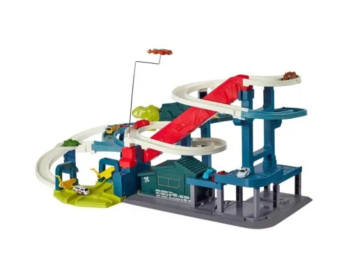 Ігровий набір ZIPP Toys Dino автотрек-міська розв'язка електричний, 8 машинок (6603A)
