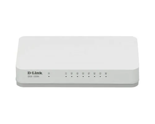 Коммутатор сетевой D-Link DGS-1008A/D1A