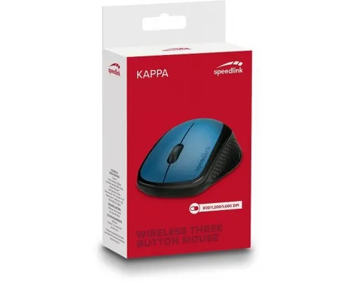 Мышка Speedlink Kappa Wireless Blue (SL-630011-BE)