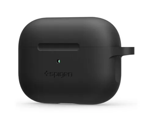 Чохол для навушників Spigen Airpods Pro Silicone Fit, Black (ASD00533)