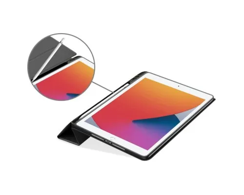 Чохол до планшета AirOn Premium iPad 10.2 2019/2020/2021 7/8/9 Gen Air 3 Keyboard (4821784622496)