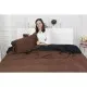 Постільна білизна MirSon Сатин Premium Dark Chocolate 0211+0055 175х210 (2200000688637)