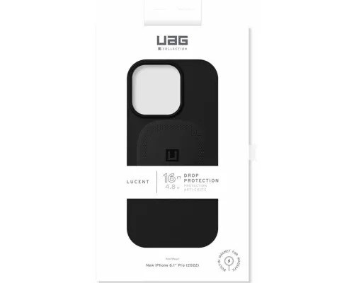 Чохол до мобільного телефона UAG [U] Apple iPhone 14 Pro Lucent 2.0 Magsafe, Black (114078314040)