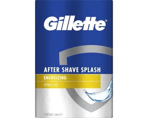 Лосьйон після гоління Gillette Series Energizing Citrus Fizz 100 мл (7702018620326)