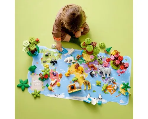 Конструктор LEGO DUPLO Town Дикие животные мира 142 деталей (10975)