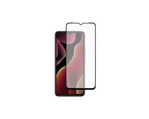 Скло захисне Dengos Full Glue Infinix Smart 6 black frame (TGFG-249)