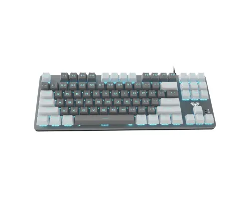 Клавиатура Aula F3287 Keycap KRGD Blue USB UA White/Grey (6948391240688)