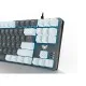 Клавиатура Aula F3287 Keycap KRGD Blue USB UA White/Grey (6948391240688)