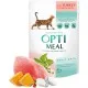 Влажный корм для кошек Optimeal с индейкой в тыквенном соусе 85 г (4820215365857)