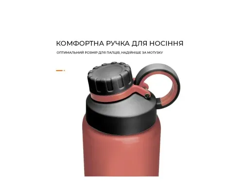 Пляшка для води Casno 500 мл KXN-1234 Помаранчева (KXN-1234_Orange)
