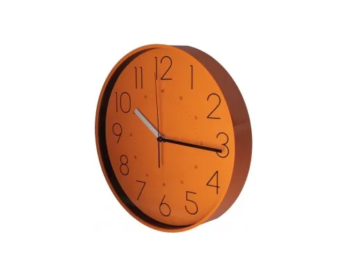 Настенные часы Optima Flash пластиковый, оранжевый (O52096)