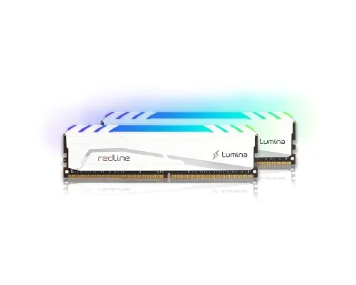 Модуль памяті для компютера DDR5 32GB (2x16GB) 6800 MHz Redline RGB White Mushkin (MLB5C680BGGP16GX2)
