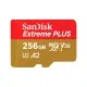 Карта памяти SanDisk 256GB microSD class 10 V30 Extreme PLUS (SDSQXBD-256G-GN6MA)