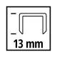 Скобы для строительного степлера Einhell 5.7х13мм, 3000шт. (4137850)