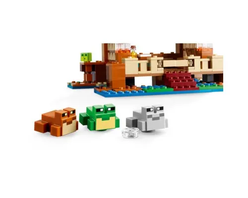 Конструктор LEGO Minecraft Дом в форме лягушки 400 деталей (21256)