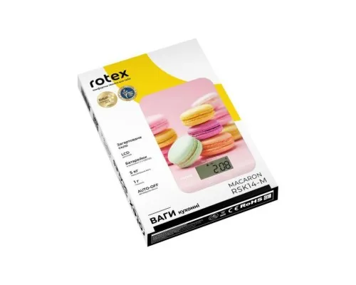 Весы кухонные Rotex RSK14-M macaron