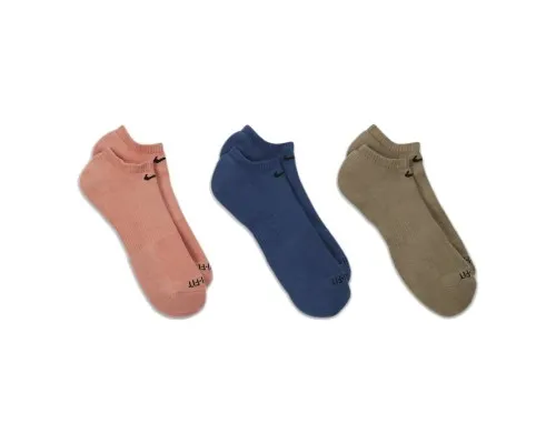 Шкарпетки Nike U NK EVERYDAY PLUS CUSH NS 3PR SX6889-955 38-42 3 пари Мультиколор (195244778430)