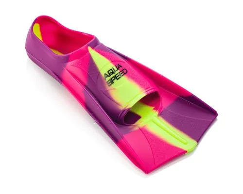 Ласти Aqua Speed Training Fins 137-93 7930 рожевий, фіолетовий, жовтий 31-32 (5908217679307)