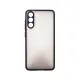 Чехол для мобильного телефона Dengos Kit for Samsung Galaxy S21 FE case + glass (Black) (DG-KM-27)