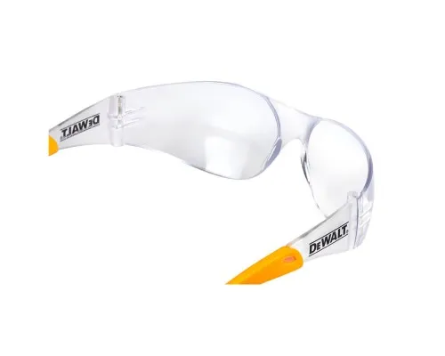 Захисні окуляри DeWALT Protector, прозорі, полікарбонатні (DPG54-1D)