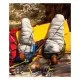 Спальный мешок Naturehike з натуральним пухом Snowbird NH20YD001 p-р M коричневий 350 г (6927595762127)