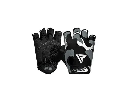 Перчатки для фитнеса RDX F6 Sumblimation Grey XL (WGS-F6G-XL)