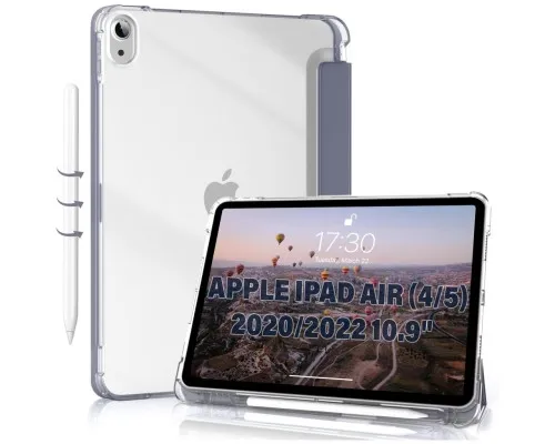 Чохол до планшета BeCover Soft Edge Apple iPad Air (4/5) 2020/2022 10.9" Purple (711124)