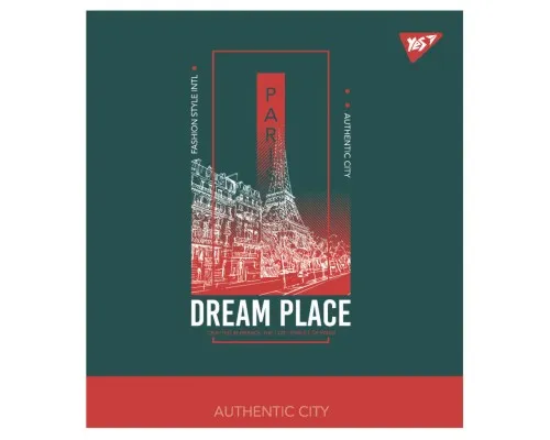 Тетрадь Yes А5 Dream place 24 листа линия (766854)