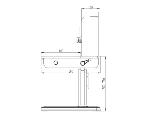 Парта FunDesk Ginepro Grey