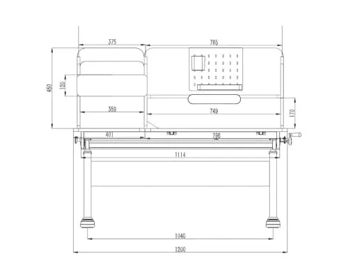 Парта FunDesk Ginepro Grey