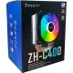 Кулер для процессора Zezzio ZH-C400 V2 ARGB/SRGB Ultra Fan