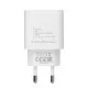 Зарядное устройство RivaCase 1xUSB Type-C PD 20 Вт кабель Type-C white (PS4101 WD4 (White))