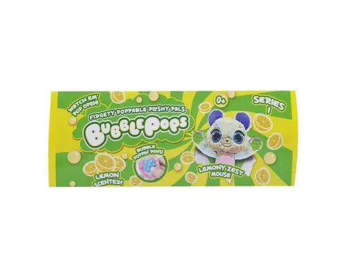 М'яка іграшка Bubble Pops Лимонне мишеня 20 см (2402005/3)
