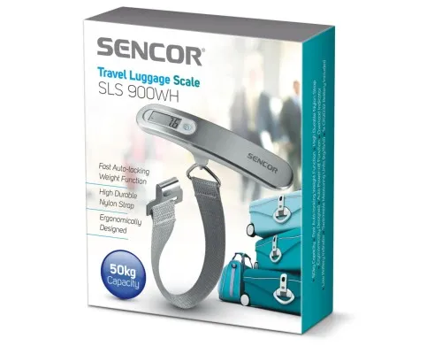 Ваги для багажу Sencor SLS 900 WH (SLS900WH)