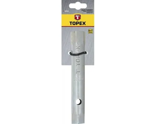 Ключ Topex торцевой двухсторонний трубчатый 20 х 22 мм (35D937)