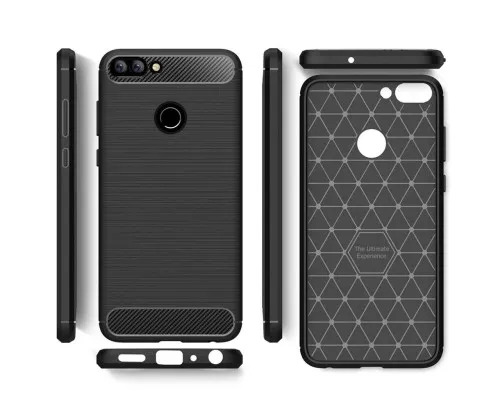 Чохол до мобільного телефона Laudtec для Huawei Y7 Prime 2018 Carbon Fiber (Black) (LT-YP2018)