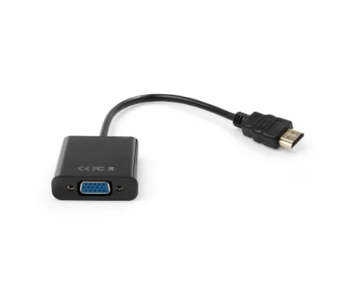 Переходник HDMI to VGA 1080p Vinga (VCPAHDMIM2VGAFBK)