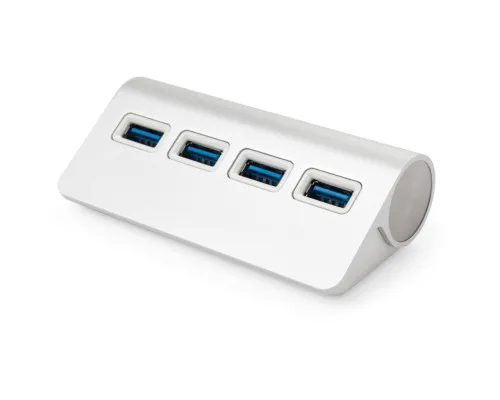 Концентратор Vinga Type-C to 4*USB3.0 aluminium (VCPHTC2USB3S)