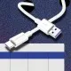 Дата кабель USB 2.0 AM to Type-C 1.0m 5A white ColorWay (CW-CBUC019-WH)