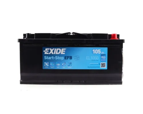 Аккумулятор автомобильный EXIDE START-STOP EFB 105A (EL1050)