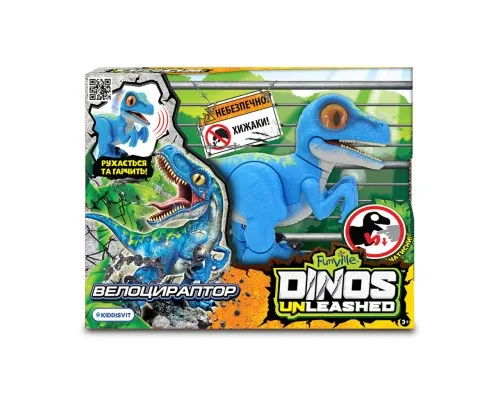 Интерактивная игрушка Dinos Unleashed серии Walking & Talking - Велоцираптор (31125)
