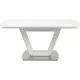 Обідній стіл Special4You Melas white (1200/1600x800x760) (E6903)