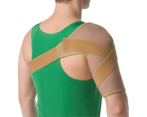Бандаж MedTextile Бандаж на плечовий суглоб еластичний, розмір L/ХXL, люкс (4820137291852)