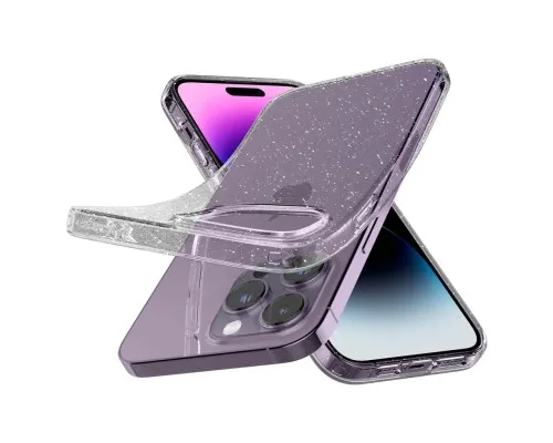 Чохол до мобільного телефона Spigen Apple Iphone 14 Pro Liquid Crystal Glitter, Rose Quartz (ACS04955)