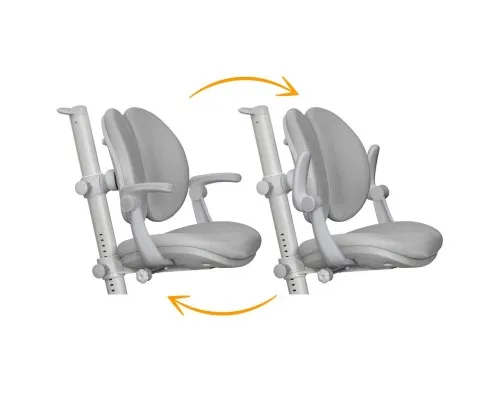 Дитяче крісло Mealux Ortoback Duo Plus Grey (Y-510 G Plus)