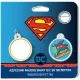 Адресник для животных WAUDOG Smart ID с QR паспортом Полет Супермена, круг 25 мм (0625-1017ru-eng)