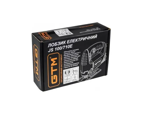 Електролобзик GTM JS100/710E 710Вт, 300-3000ход/хв, Quick Fix (JS100/710E)