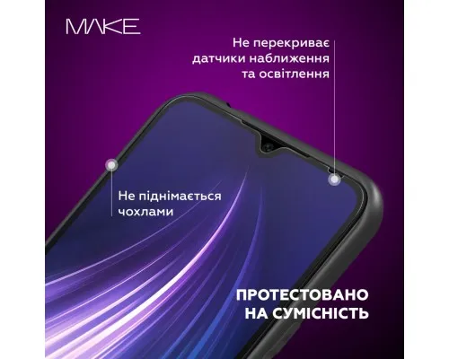 Скло захисне MAKE Xiaomi Redmi Note 12 Pro/Pro+ (MGF-XRN12P/12PP)