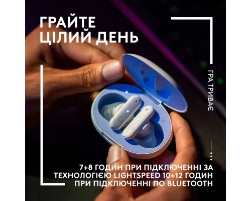 Навушники Logitech FITS True Wireless Gaming Earbuds Black (985-001182)